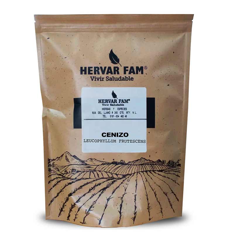 Cenizo (Leucophyllum frutescens) Puro Seco Molido 1 kg