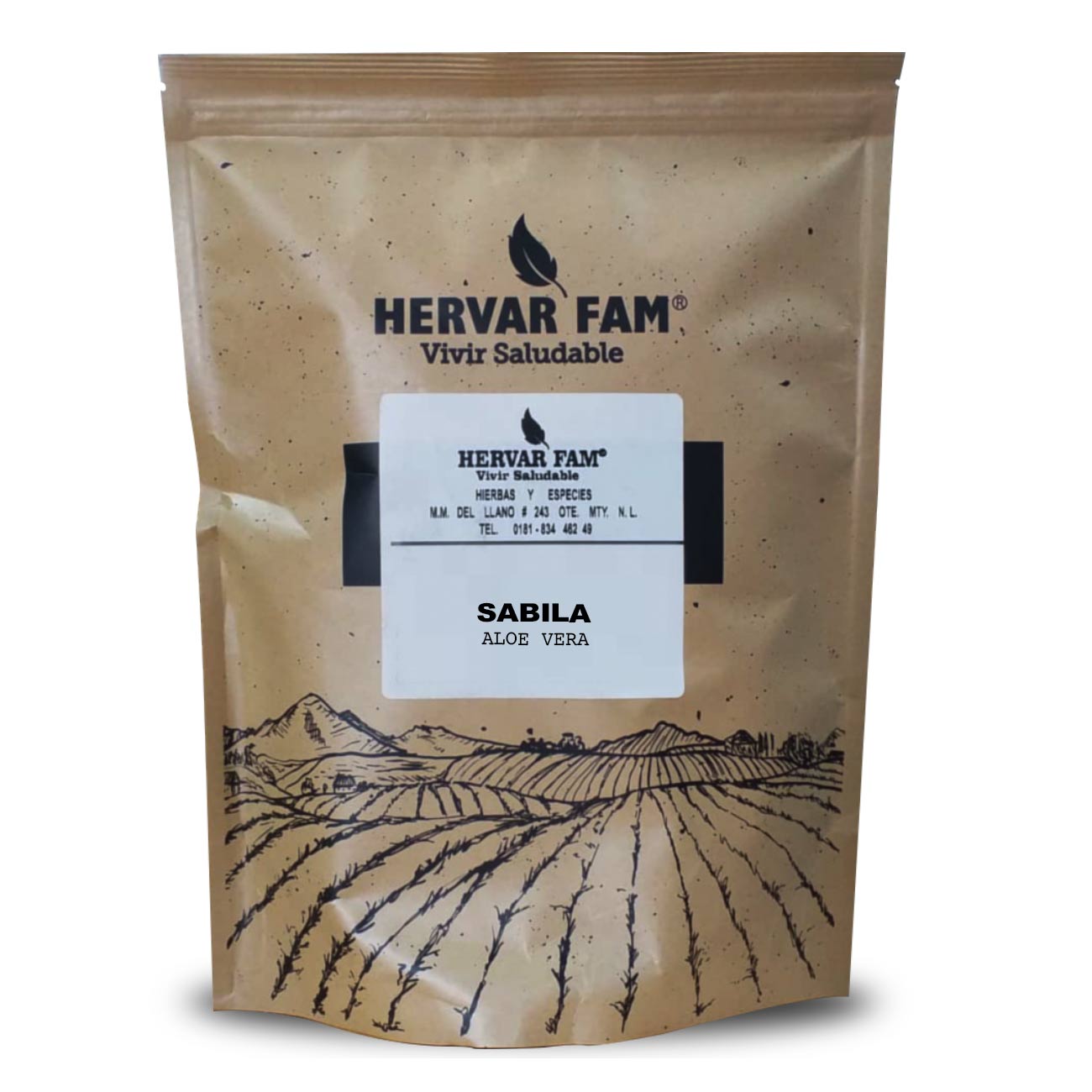 Sabila (Aloe vera) Puro Seco Molido 1 kg