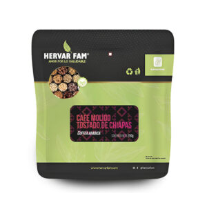 Café Molido Tostado de Chiapas (Coffea arabica) 250 g
